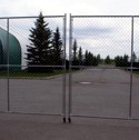 Temporary Fencing Calagry: wheeled gates